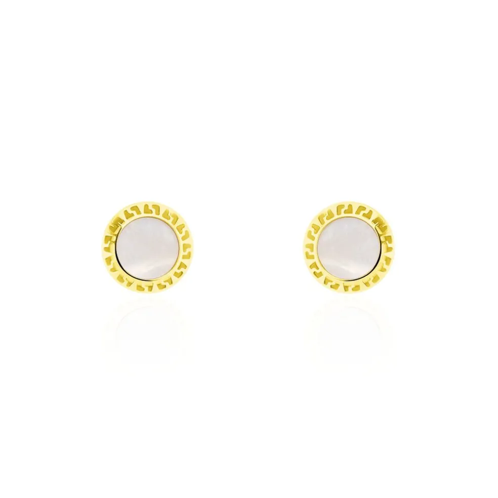 Boucles D'oreilles Puces Himelinda Or Jaune