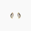 Boucles D'Oreilles Puces Johano Or Jaune Diamant