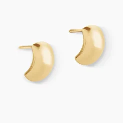 Boucles D'oreilles Puces Linddya Or Jaune