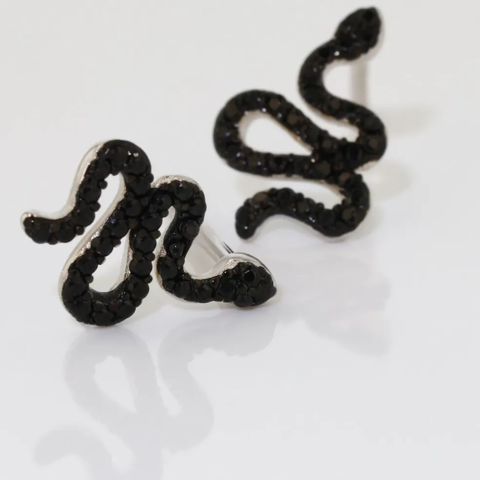 Boucles D'oreilles Puces Muses Argent Blanc Oxydes De Zirconium