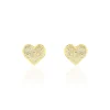 Boucles D'oreilles Puces Marta Or Jaune