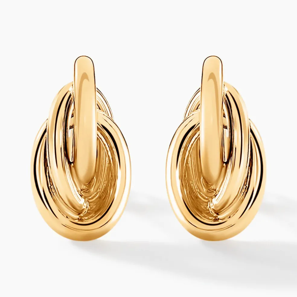 Boucles D'oreilles Puces Ninel Or Jaune