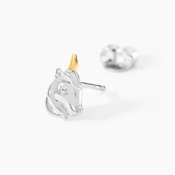 Boucles D'Oreilles Puces Or Jaune