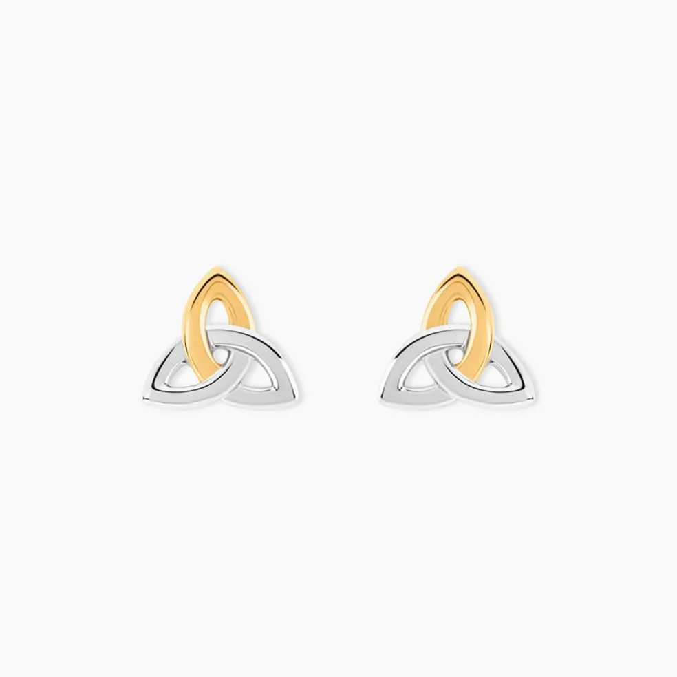 Boucles D'Oreilles Puces Or Jaune