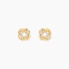 Boucles D'Oreilles Puces Otieno Or Jaune Diamant