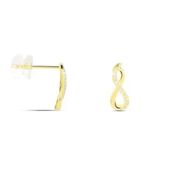 Boucles D'oreilles Puces Osanna Or Jaune Diamants