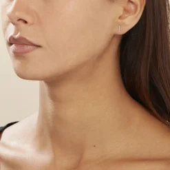 Boucles D'oreilles Puces Or Jaune Puces Judy Diamants