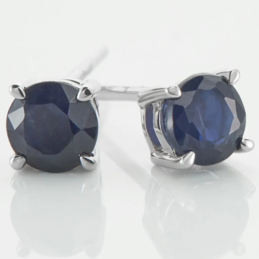 Boucles D'oreilles Puces Or Jaune Oxyde De Zirconium