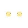 Boucles D'oreilles Puces Philine Fleur Or Jaune