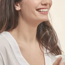 Boucles D'oreilles Puces Pastille Serti Clos Or Jaune Oxyde