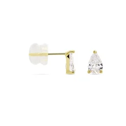 Boucles D'oreilles Puces Tierra Or Jaune Oxyde De Zirconium