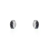 Boucles D'oreilles Puces Urania Or Blanc Diamant