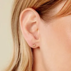 Boucles D'Oreilles Puces Varlam Or Jaune