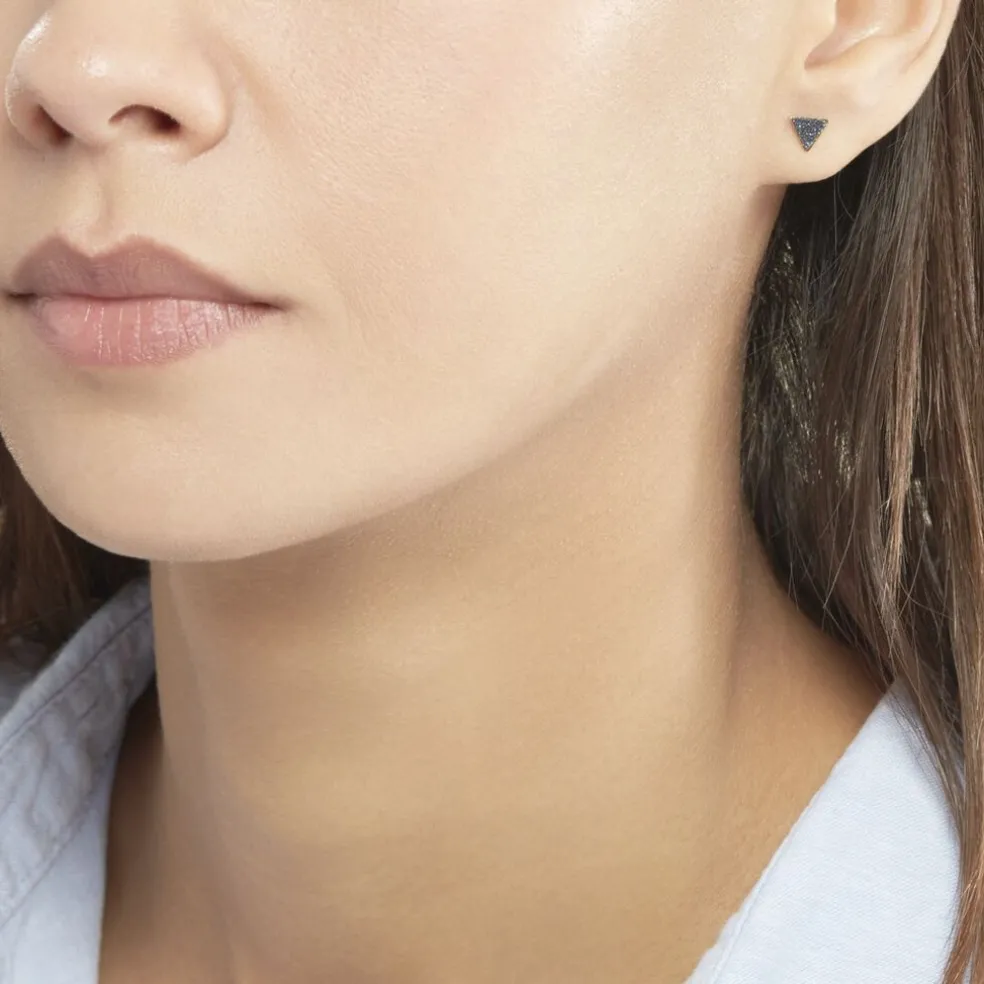 Boucles D'oreilles Puces Yora Or Jaune