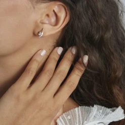 Boucles D'oreilles Sagesse Or Jaune Oxyde Oxyde