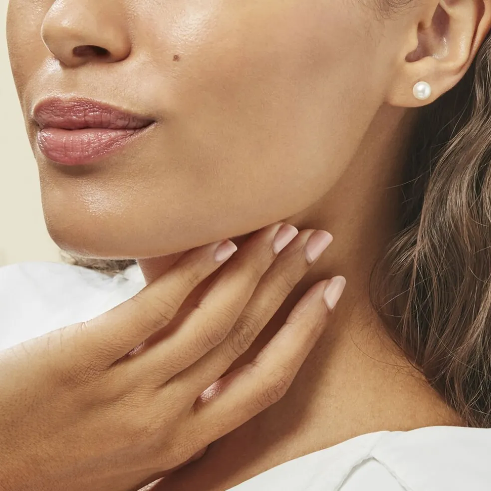 Boucles D'oreilles Suki Or Jaune Perle De Culture