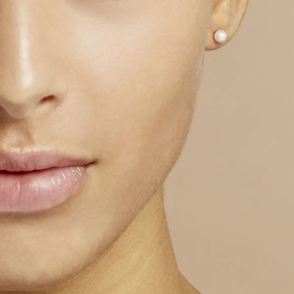 Boucles D'oreilles Suki Or Jaune Perle De Culture