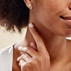 Boucles D'oreilles Veronick Or Jaune Diamant