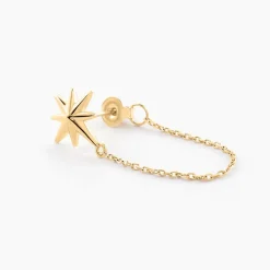 Boucles D'Oreillesucles D'Oreilles Dépareillées Elkanah Or Jaune