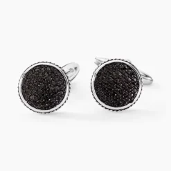 Boutons De Manchettes Bellagio Acier Bicolore