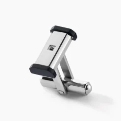 Boutons De Manchettes Dax Acier Bicolore Oxyde De Zirconium