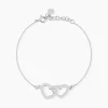 Bracelet Aalia Argent Blanc