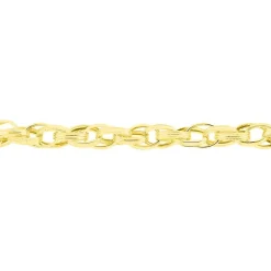 Bracelet Aaron Maille Fantaisie Or Jaune