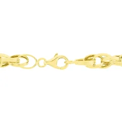 Bracelet Aaron Maille Fantaisie Or Jaune