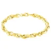 Bracelet Aaron Maille Fantaisie Or Jaune