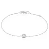 Bracelet Abha Argent Blanc Oxyde De Zirconium