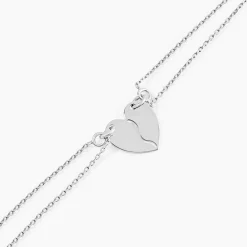 Bracelet Abrar Argent Blanc