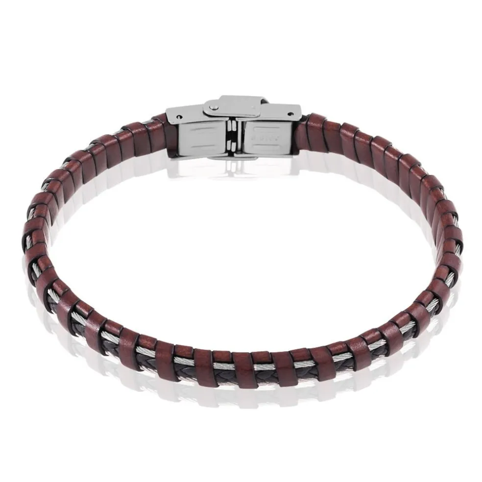 Bracelet Acier Blanc Edouard