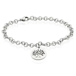 Bracelet Acier Blanc Ganet