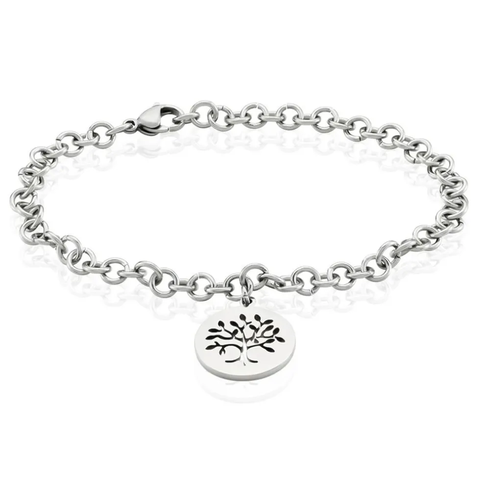 Bracelet Acier Blanc Ganet