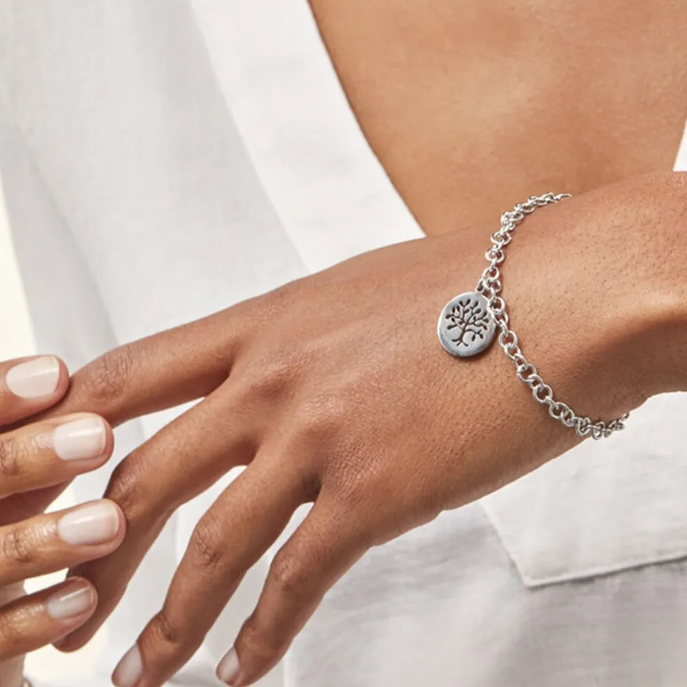 Bracelet Acier Blanc Ganet