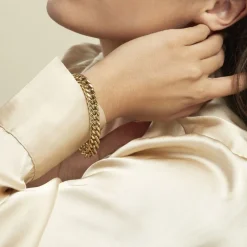Bracelet Acier Doré Jonie