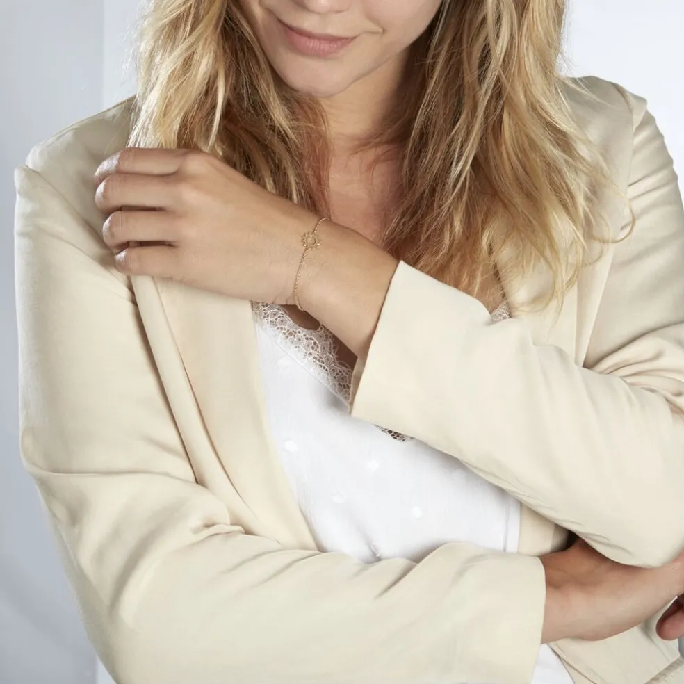 Bracelet Adelinda Plaqué Or Jaune