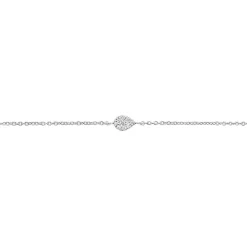 Bracelet Adhira Or Blanc Diamant
