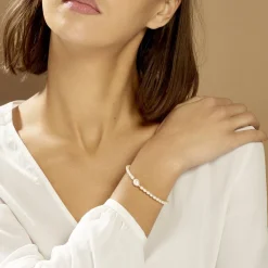 Bracelet Akil Or Jaune Perle De Culture