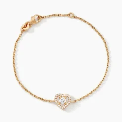 Bracelet Alais Plaqué Or Oxyde De Zirconium