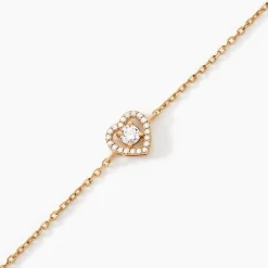 Bracelet Alais Plaqué Or Oxyde De Zirconium