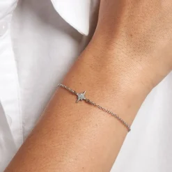 Bracelet Alcyone Argent Blanc