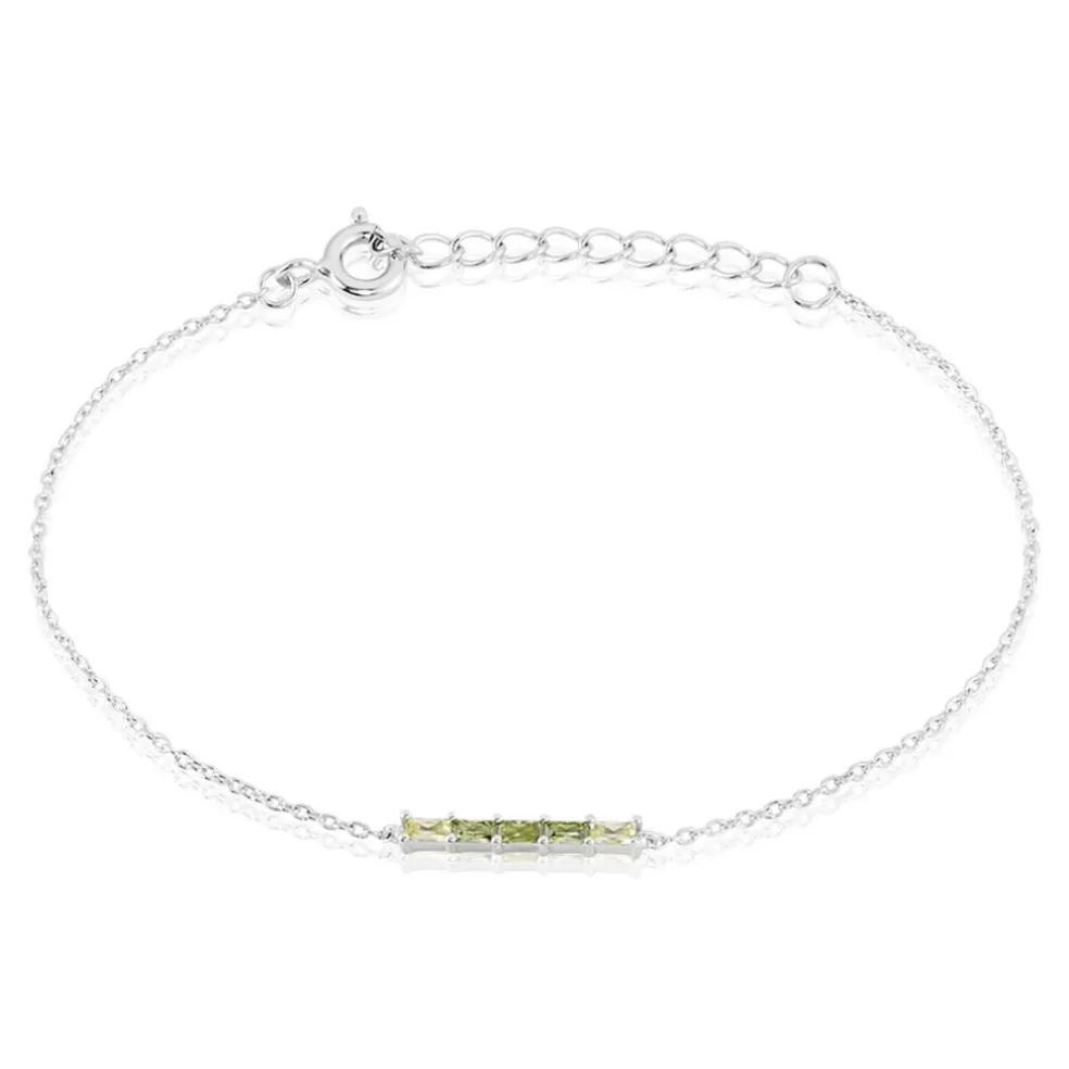 Bracelet Alexander Argent Blanc Oxyde De Zirconium