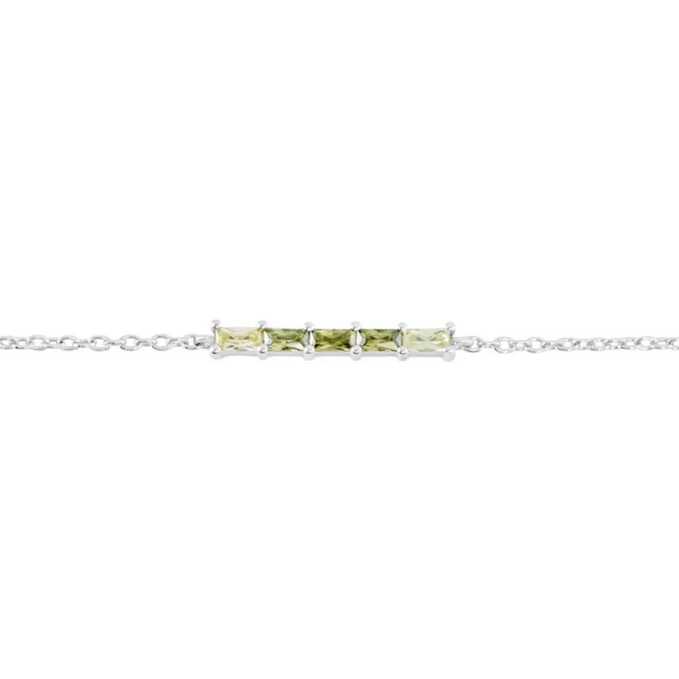 Bracelet Alexander Argent Blanc Oxyde De Zirconium