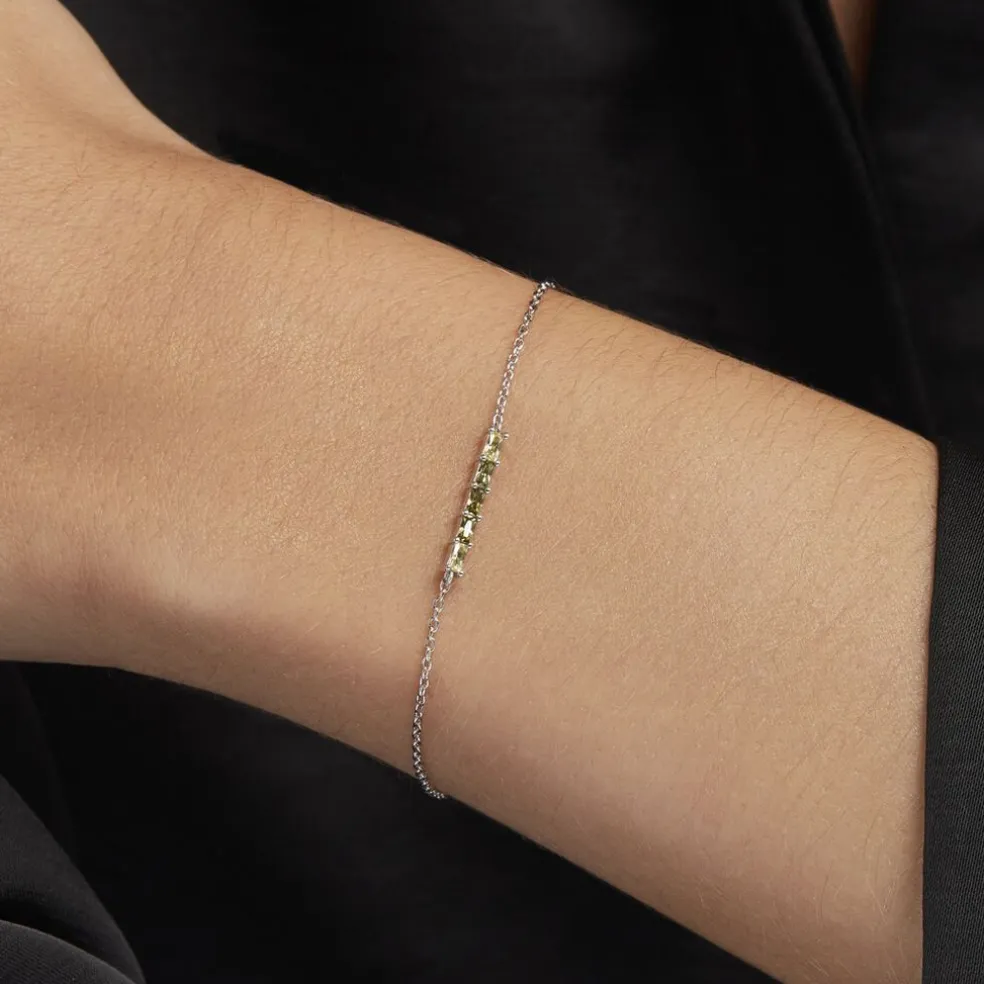 Bracelet Alexander Argent Blanc Oxyde De Zirconium