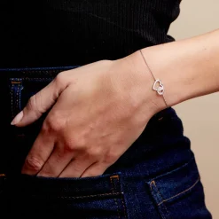 Bracelet Alysa Or Blanc Diamant