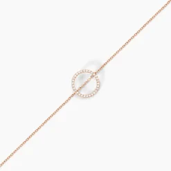 Bracelet Alysone Argent Rose Oxyde De Zirconium