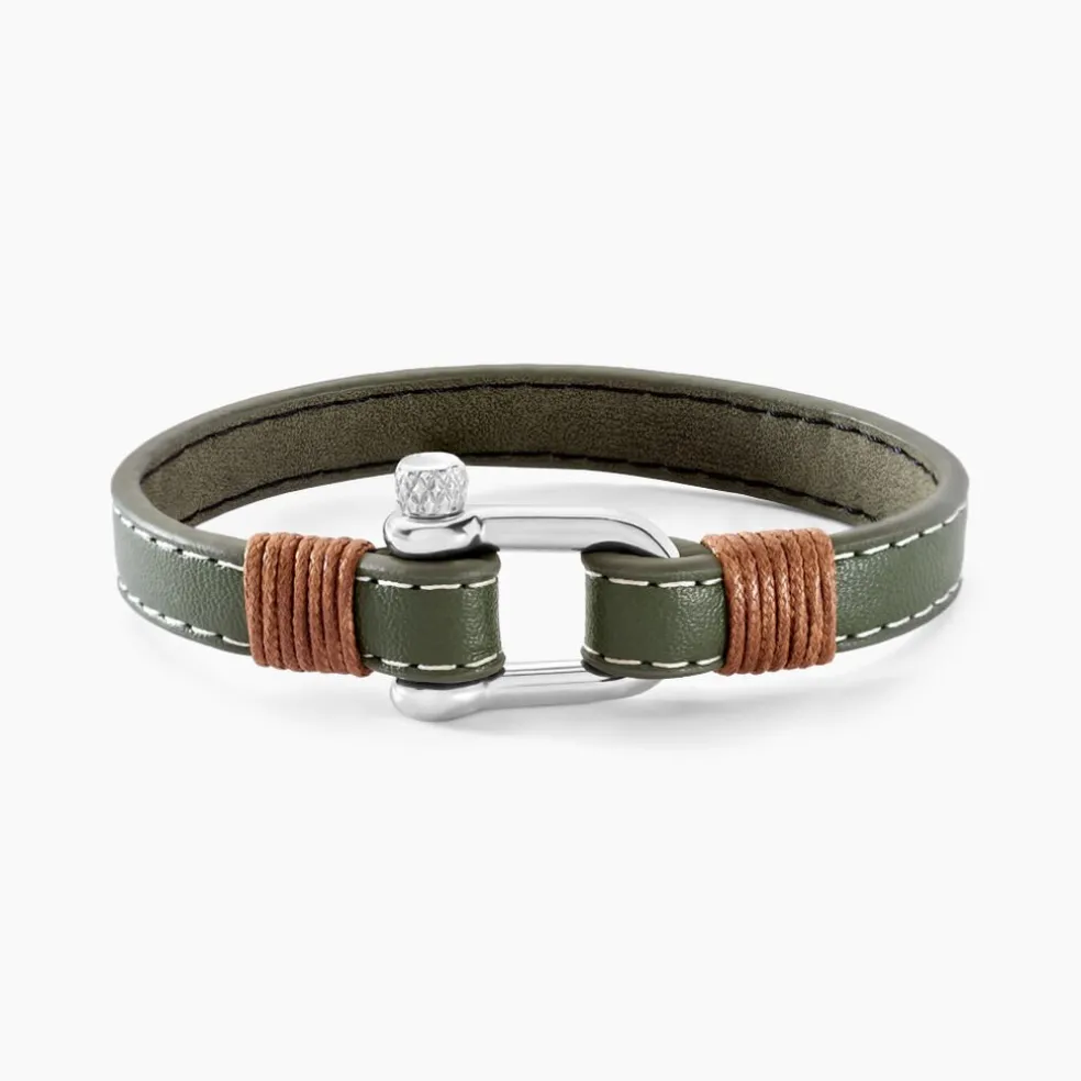 Bracelet Amarelo Acier Blanc