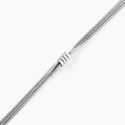 Bracelet Amaryllis Argent Blanc