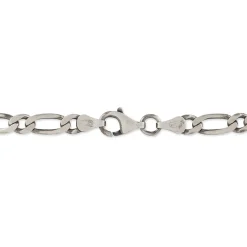 Bracelet Anilo Noircie Argent Blanc
